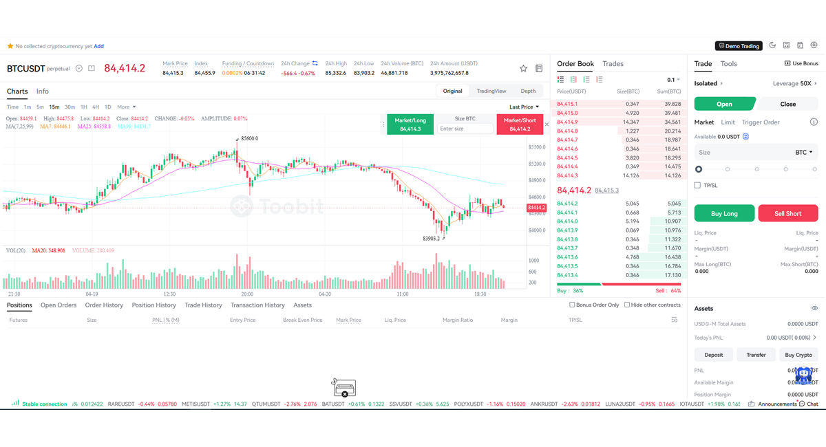 خرید و فروش ارز دیجیتال در صرافی توبیت