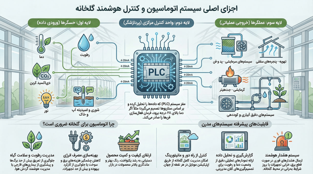 اجزای اصلی سیستم اتوماسیون
