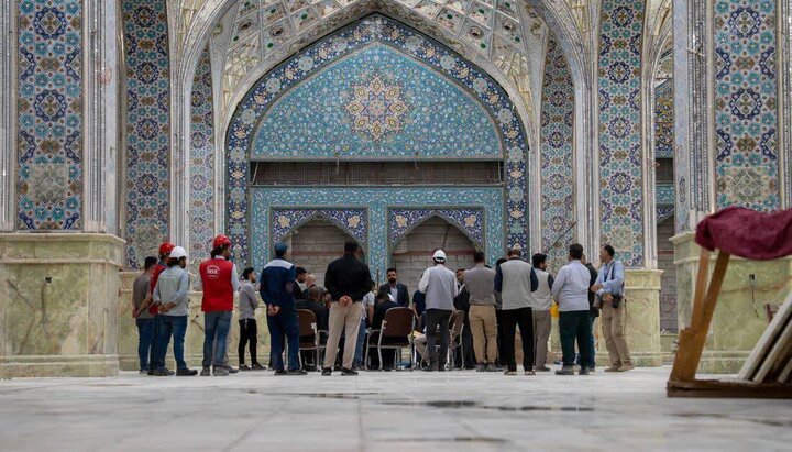 افتتاح بخش زیارتی صحن حضرت زینب(س) در پاییز امسال افتتاح بخش زیارتی صحن حضرت زینب(س) در پاییز امسال