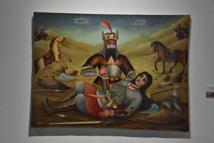 نمایشگاه موزه افتتاح شد؛ قهرمانان شاهنامه و کربلا در خدمت عدالت‌خواهی