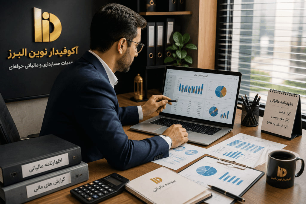شرکت حسابداری بهتر است یا استخدام حسابدار؟ بررسی اظهارنامه مالیاتی و اسناد حسابداری کسبوکار