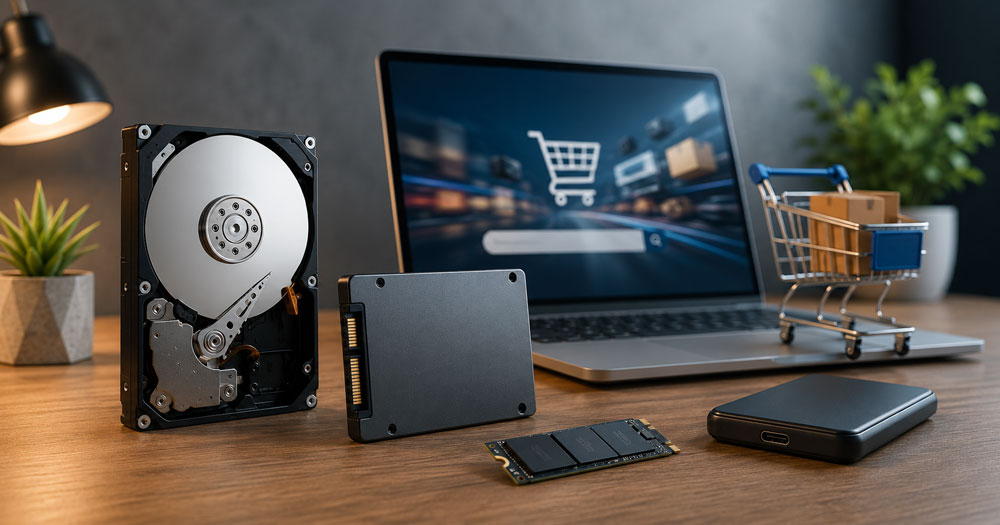 هارد یا SSD را از کجا بخریم؟ بررسی ترب، اسنپ شاپ، سازگار و ایمالز خرید هارد و SSD از ترب - وقتی مقایسه قیمتها اولویت دارد