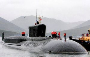 ادعای رسانه آمریکایی: آسیب دیدگی زیردریایی هسته ای این کشور بر اثر زلزله روسیه