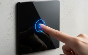کنترل روشنایی، فراتر از یک کلید: آسایش و امنیت با کلید لمسی هوشمند