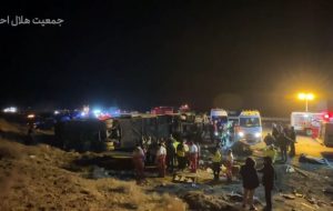 افزایش جان‌باختگان واژگونی اتوبوس در محور نطنز ــ اصفهان