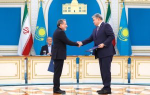 امضا و تبادل ۷ سند و تفاهم‌نامه همکاری دوجانبه میان ایران و قزاقستان