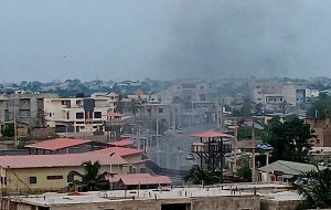 انفجارهایی در بنین همزمان با پرواز هواپیماهای فرانسوی بر فراز «کوتونو»