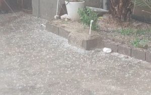 بارش تگرگ در آبپخش