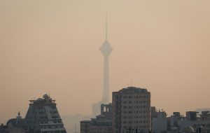تداوم آلودگی هوای تهران؛ بارندگی هم کارساز نبود