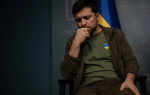 زلنسکی حمله به اقامتگاه پوتین را انکار کرد