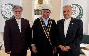 سفیر ایران و مفتی مسکو بر توسعه همکاریهای دینی تأکید کردند سفیر ایران و مفتی مسکو بر توسعه همکاریهای دینی تأکید کردند