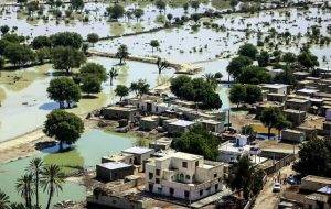 پایش سیلاب‌های جنوب کشور با تصاویر ماهواره‌ای