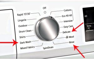 معنی Spin ،Delicate و Synthetic در ماشین لباسشویی + راهنمای کامل استفاده