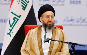 حکیم: فداکاری شهید سلیمانی و المهندس نقشی محوری در آزادسازی عراق داشت حکیم: فداکاری شهید سلیمانی و المهندس نقشی محوری در آزادسازی عراق داشت