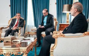 دیدار معاون مشاور امنیت ملی هند با لاریجانی