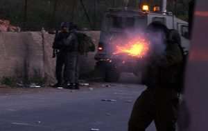 زخمی شدن فلسطینی‌ها در یورش اشغالگران صهیونیست به قلقیلیه