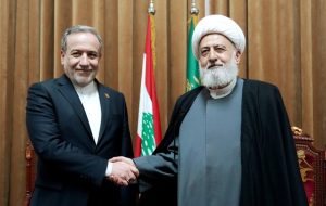عراقچی با شیخ علی الخطیب دیدار کرد عراقچی با شیخ علی الخطیب دیدار کرد