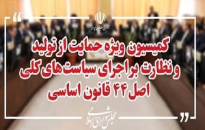 لایحه بودجه ۱۴۰۵ در کمیسیون ویژه حمایت از تولید مجلس بررسی می‌شود