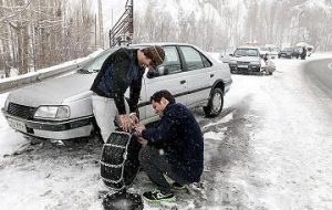 مسافران بخوانند: کدام جاده برفی و بارانی است؟