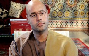 آخرین پیام صوتی پسر قذافی یک روز قبل از ترورش
