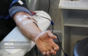 استقرار تیم سیار انتقال خون در پاوه