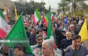 انگیزه بوشهریها از حضور در راهپیمایی انگیزه بوشهریها از حضور در راهپیمایی