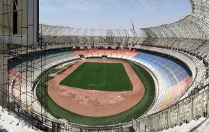 بازدید وزیر ورزش و جوانان از ورزشگاه نقش‌جهان