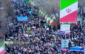تجدید پیمان مردم تبریز با آرمان های انقلاب