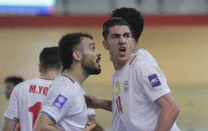 تیمملی فوتسال ایران صدرنشین شد تیمملی فوتسال ایران صدرنشین شد