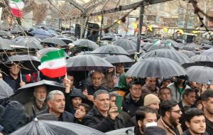 حضور سنندجی‌ها در راهپیمایی ۲۲ بهمن