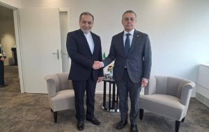 دیدار وزرای امور خارجه جمهوری اسلامی ایران و سوئیس دیدار وزرای امور خارجه جمهوری اسلامی ایران و سوئیس