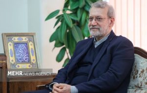 علی لاریجانی: اگر مذاکرات با آمریکا موفق باشد، می‌توان آن را گسترش داد