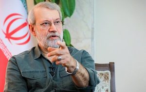 لاریجانی: آمریکایی‌ها باید نسبت به نقش مخرب صهیونیست‌ها هوشیار باشند