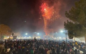 نور، شادی و انتظار در جشن نیمه شعبان میدان ارگ کرمان