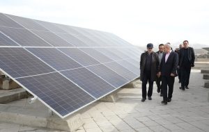 نیروگاه خورشیدی ۱۱۰ کیلوواتی در منطقه نوآوری ایران افتتاح شد