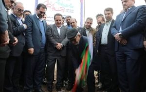 کلنگ احداث پل گاومیشان در محور دره‌شهر- پلدختر به زمین زده شد  