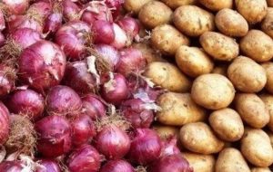 ذخیره سازی مطلوب سیب زمینی، پیاز و گوجه