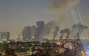 گودال اتوبان سعیدی تهران در اثر حمله آمریکا و اسرائیل + عکس گودال اتوبان سعیدی تهران در اثر حمله آمریکا و اسرائیل + عکس
