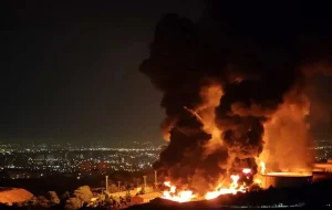 آتش، دود و خسارت در مرکز صنایع نظامی رافائل در پی حملات گسترده ایران