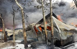 آخرین جزییات آتش سوزی کارخانه تولید چسب در البرز اعلام شد