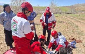 امداد رسانی هلال‌احمر لرستان به ۷۴ حادثه