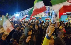 حضور ناواستوار یکم‌ «رضا کاغذلو» در اجتماع شبانه رامیان