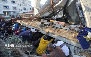 حمله هوایی رژیم اسرائیل به شمال غزه، ۵ شهید برجای گذاشت