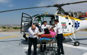 رحمتی: اورژانس خراسان شمالی سال گذشته ۳۲ ماموریت هوایی انجام داد