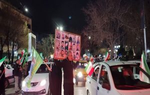 سلام خاص شهروند همدانی از خیابان‌ها به شهدای وطن