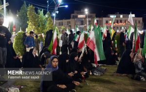 صدای دفاع از وطن مردم باغیرت رزن در خیابان‌ها