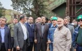وزیر صمت از فولاد خوزستان بازدید کرد