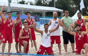 پیروزی قاطع هندبال ایران مقابل سرلانکا