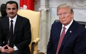 گفتگوی امیر قطر با ترامپ، درباره کاهش تنش در منطقه
