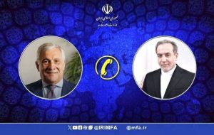 گفتگوی تلفنی عراقچی با وزیر خارجه ایتالیا